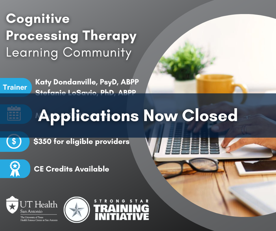 CPT workshops - Applications Now Closed